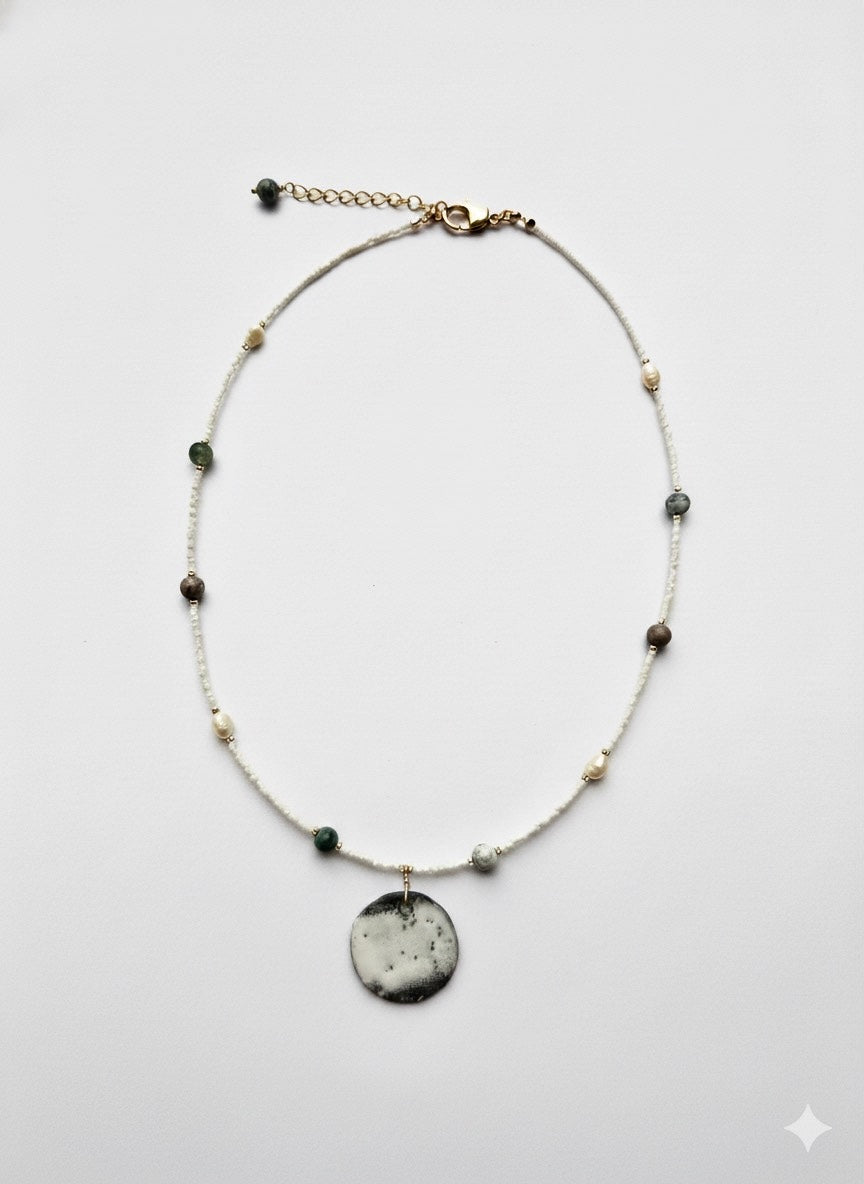 Ceramic Pendant Necklace