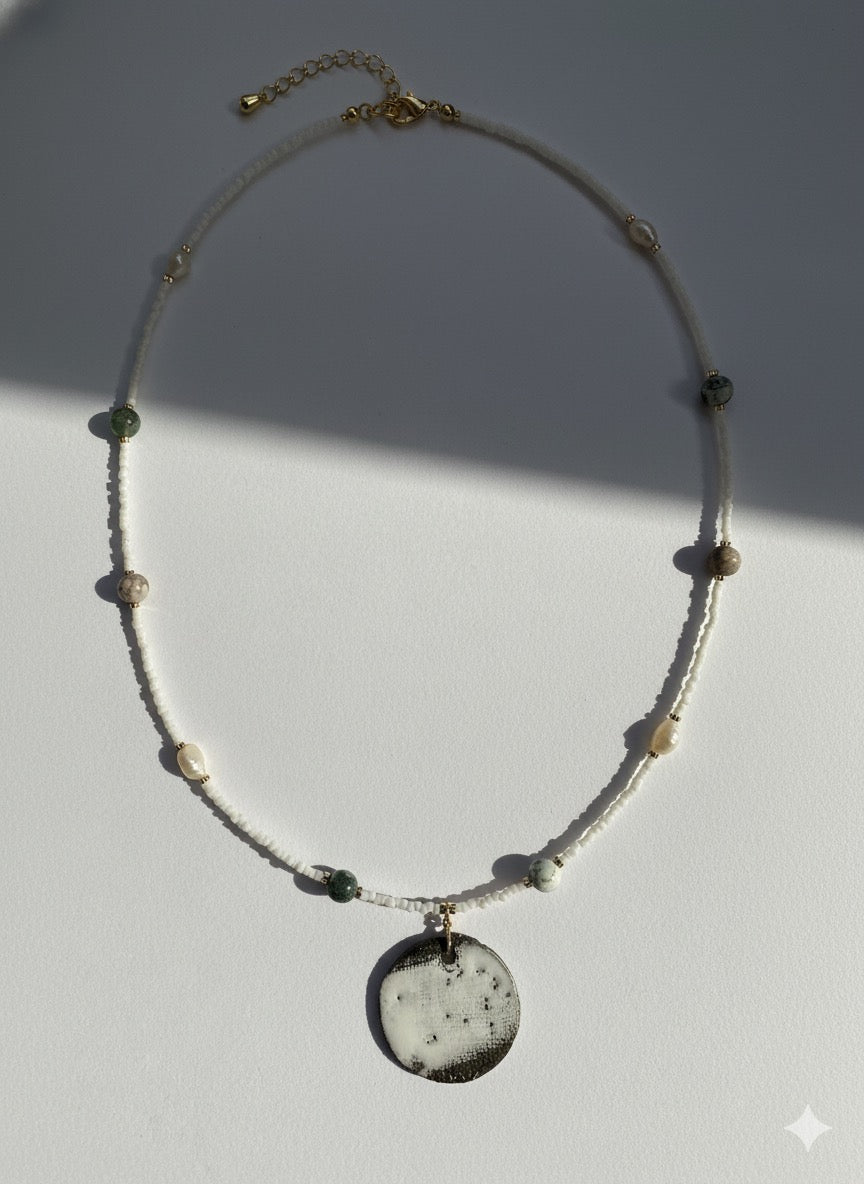 Ceramic Pendant Necklace