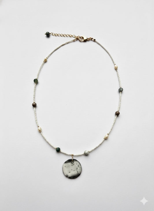 Ceramic Pendant Necklace